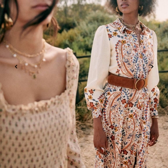 NWT Sezane Bella Dress - Picture 4 of 8